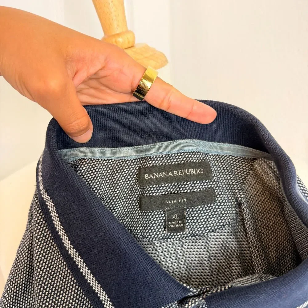 Banana Republic Touch Polo XL